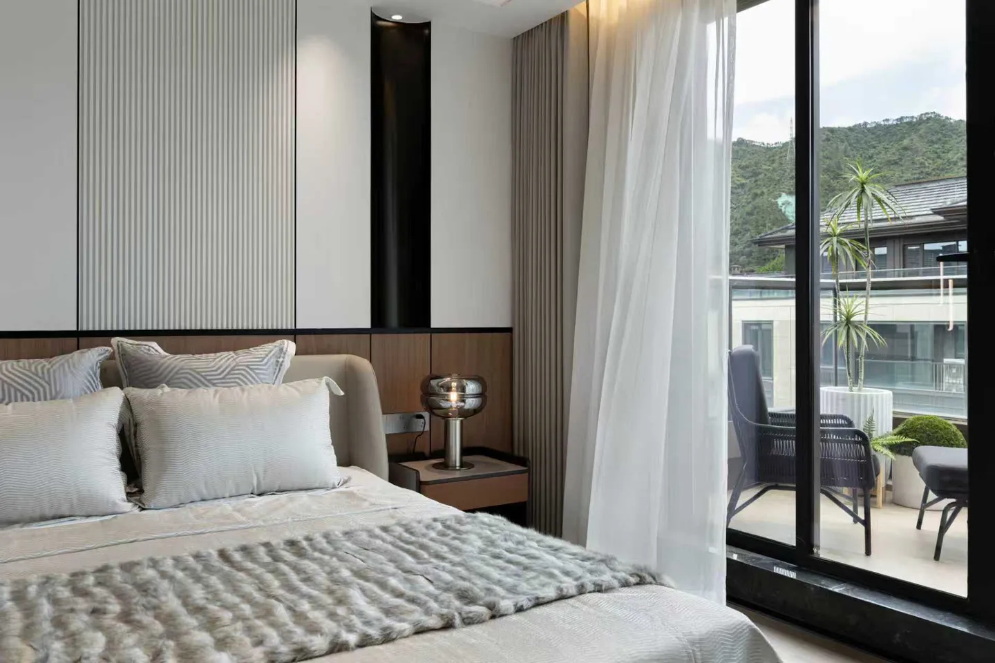 Solar panels integrated in interior design